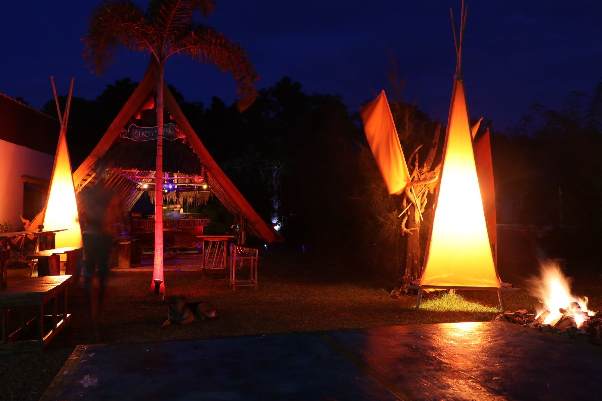 Slacklines Hostel Koh Lanta Bagian luar foto
